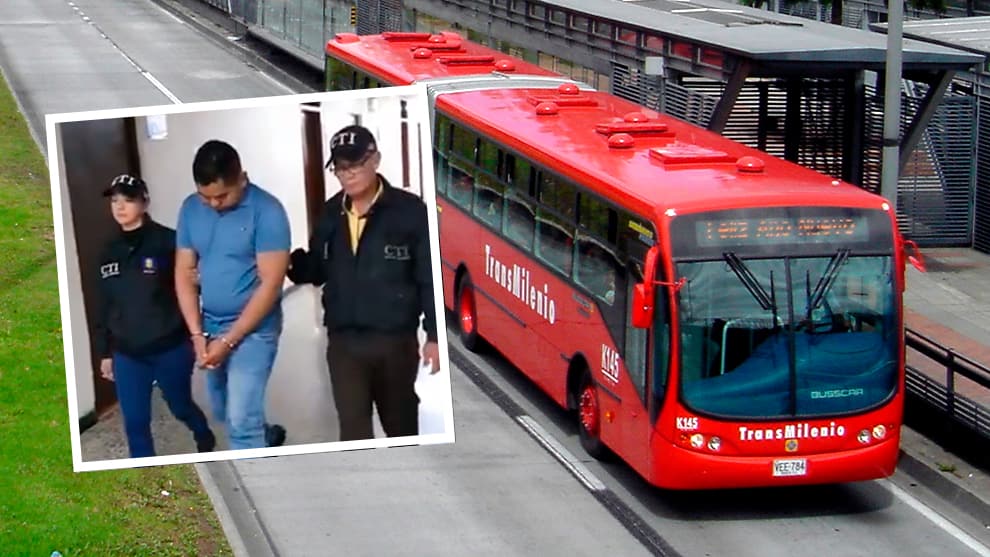 patrullero que violó a mujer en Transmilenio