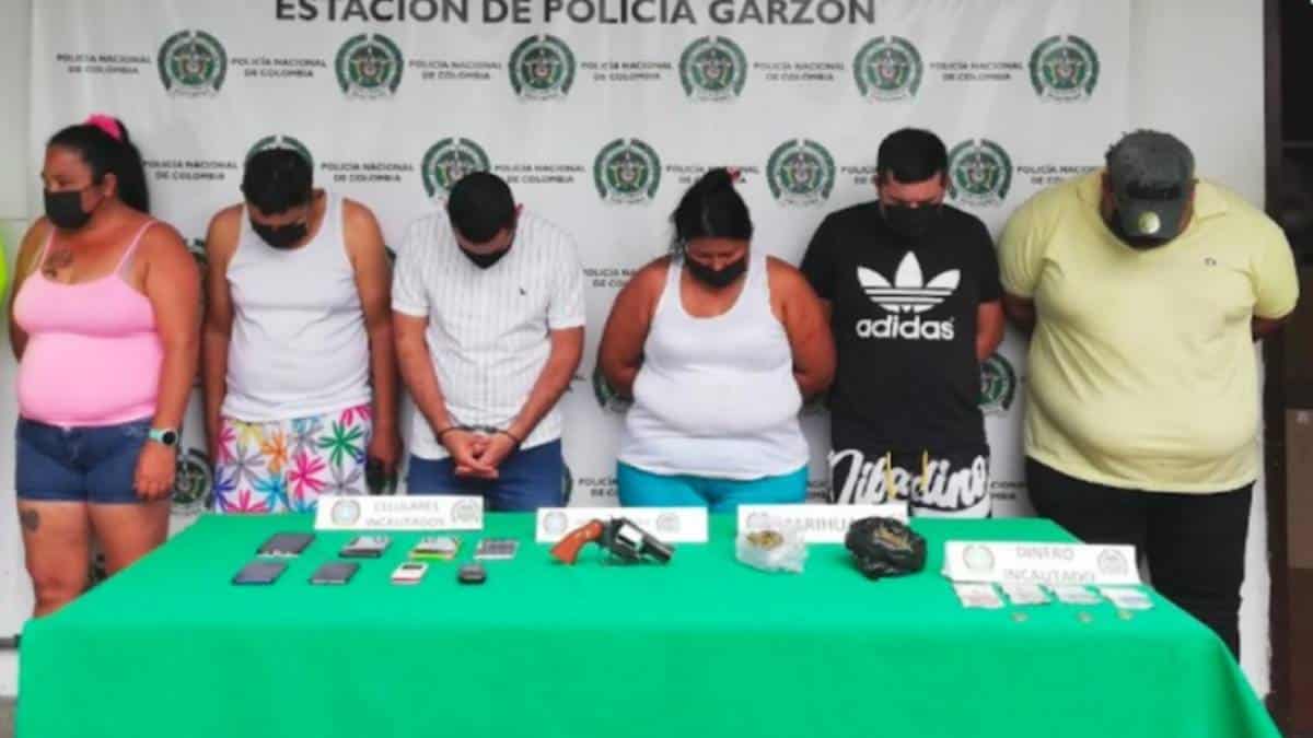Cayeron dos bandas dedicadas al microtráfico en municipios del Huila