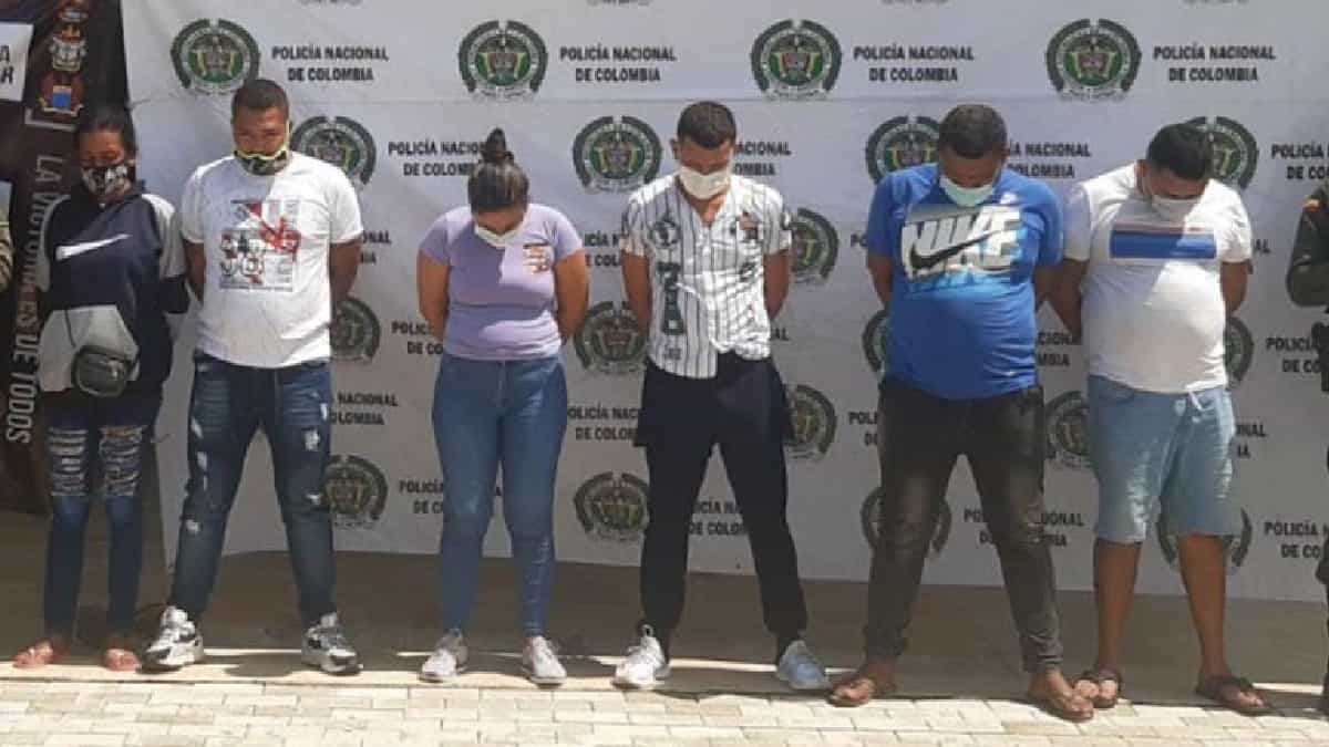 Magdalena: Capturan siete miembros de grupo delincuencial.