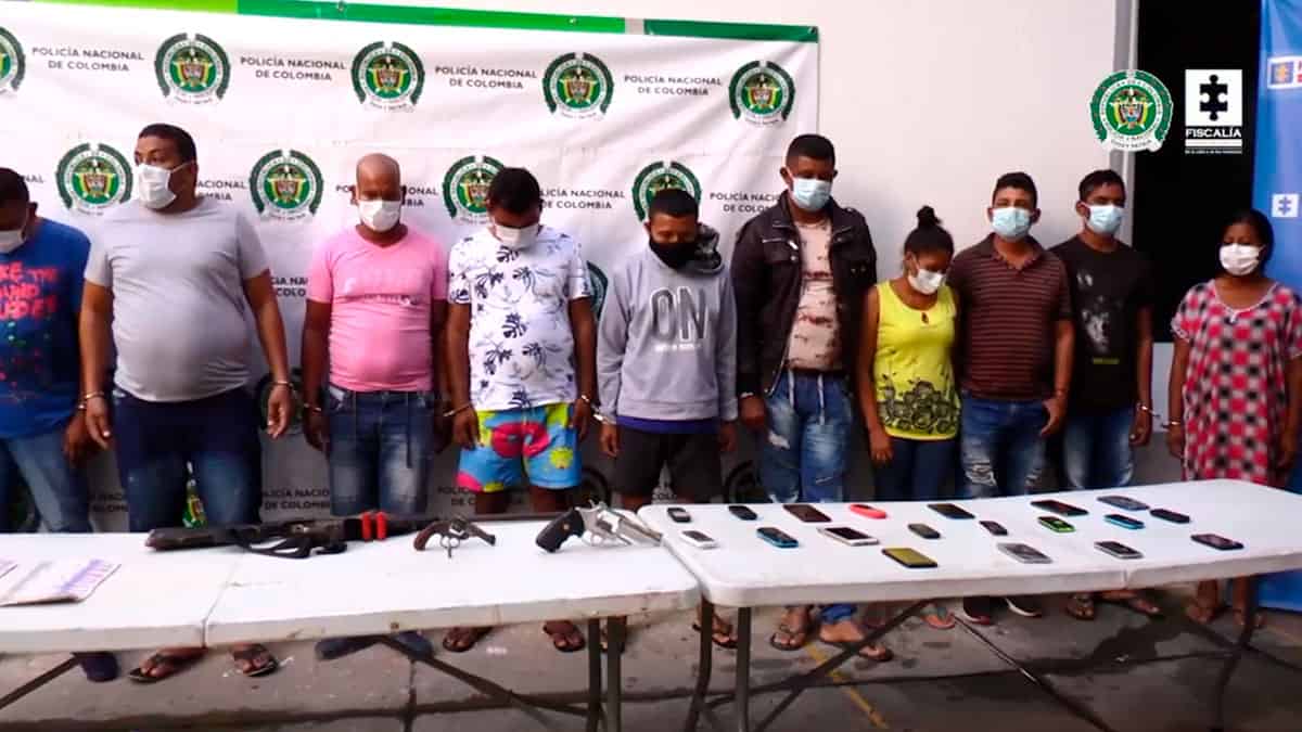 Imputan a más de 300 personas por delitos de secuestro y extorsión