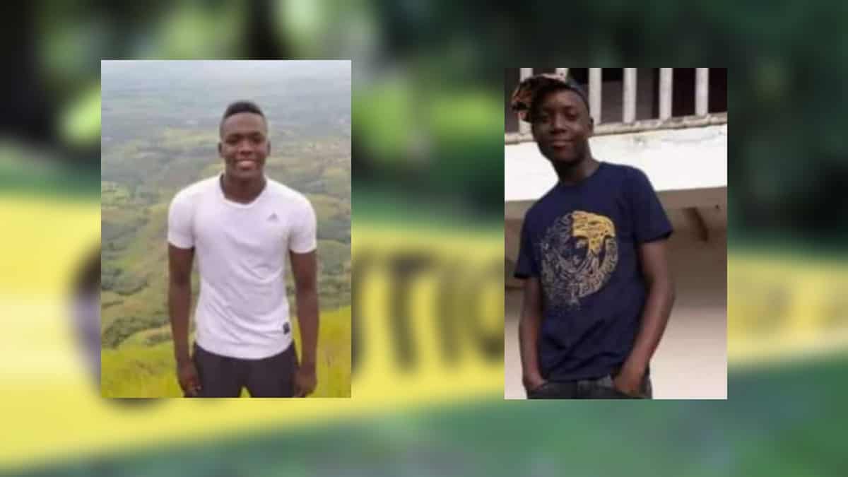 Jóvenes asesinados en Cauca