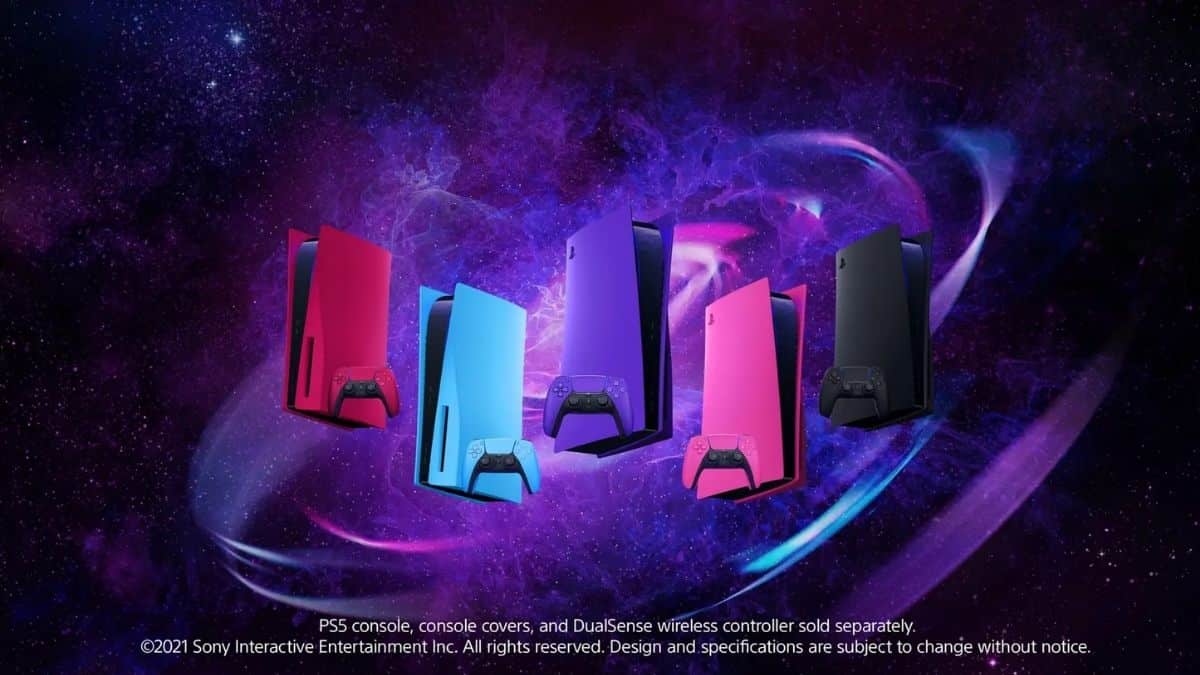 PlayStation anuncia carcasas de colores para la PlayStation 5