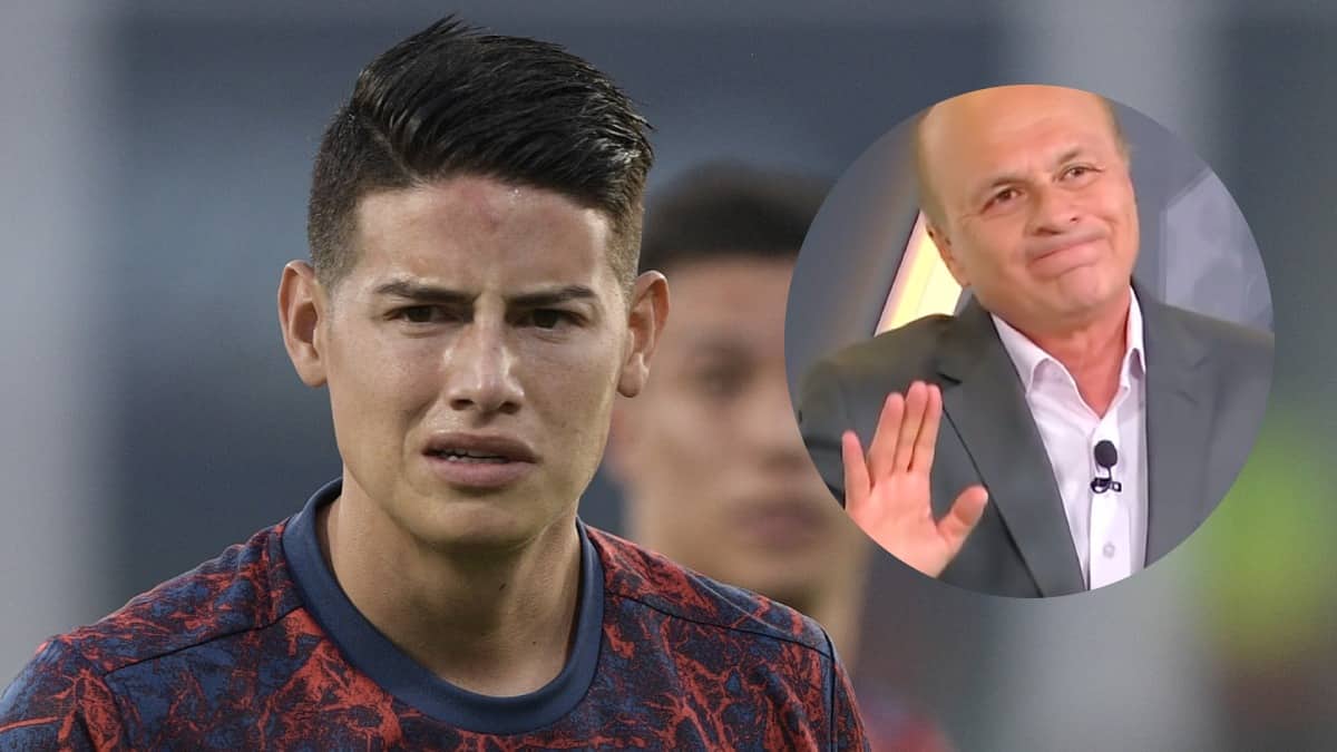 James Rodríguez con la Selección Colombia. Carlos Antonio Vélez.