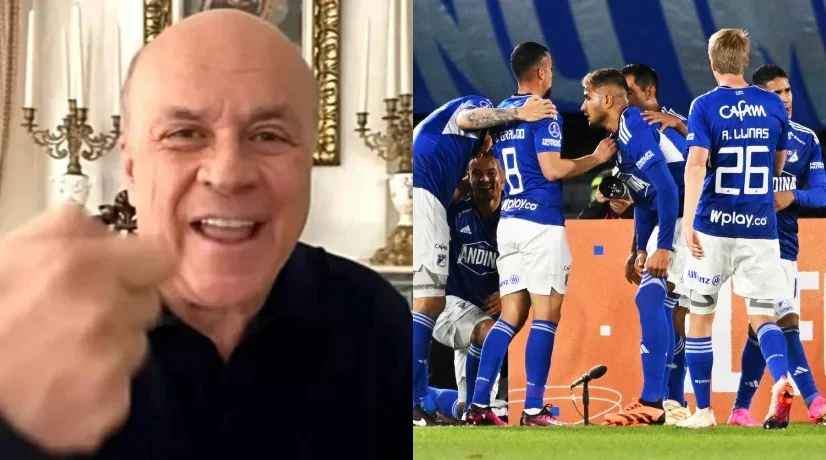 Carlos Antonio Vélez explotó contra la eliminación de Millonarios: “lo empelotaron”