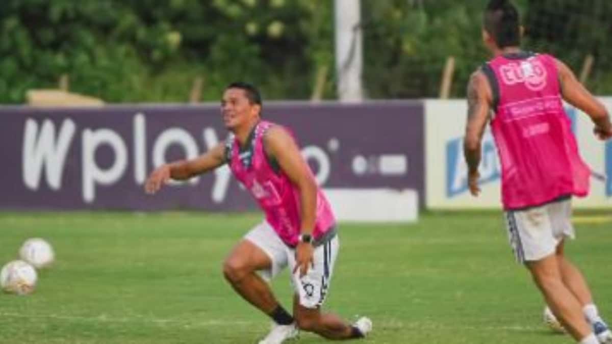 Gol Carlos Bacca en entrenamiento del Junior