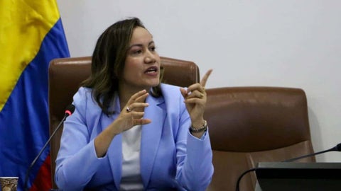 Carolina Corcho, ministra de Salud