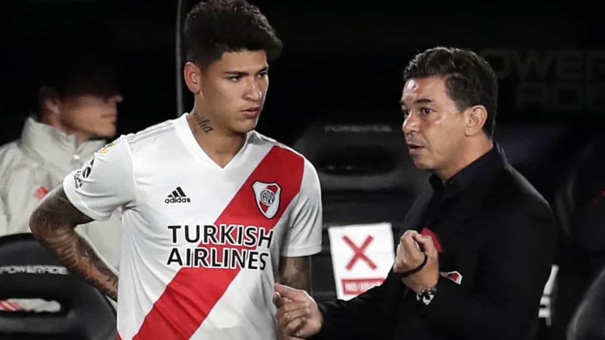 Jorge Carrascal se despidió de River Plate para llegar al CSKA Moscú