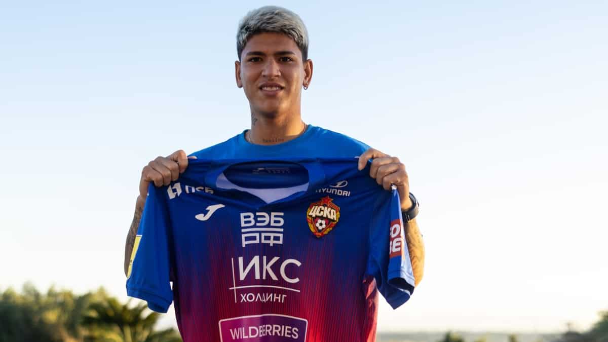 Jorge Carracal, nuevo jugador del CSKA Moscú
