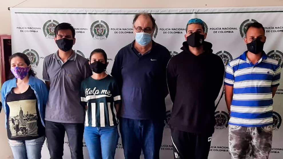 Capturados seis presuntos miembros del cartel de los soles