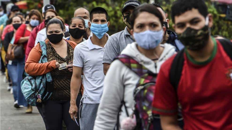 Coronavirus en Colombia alcanza 7.701 nuevos casos este lunes