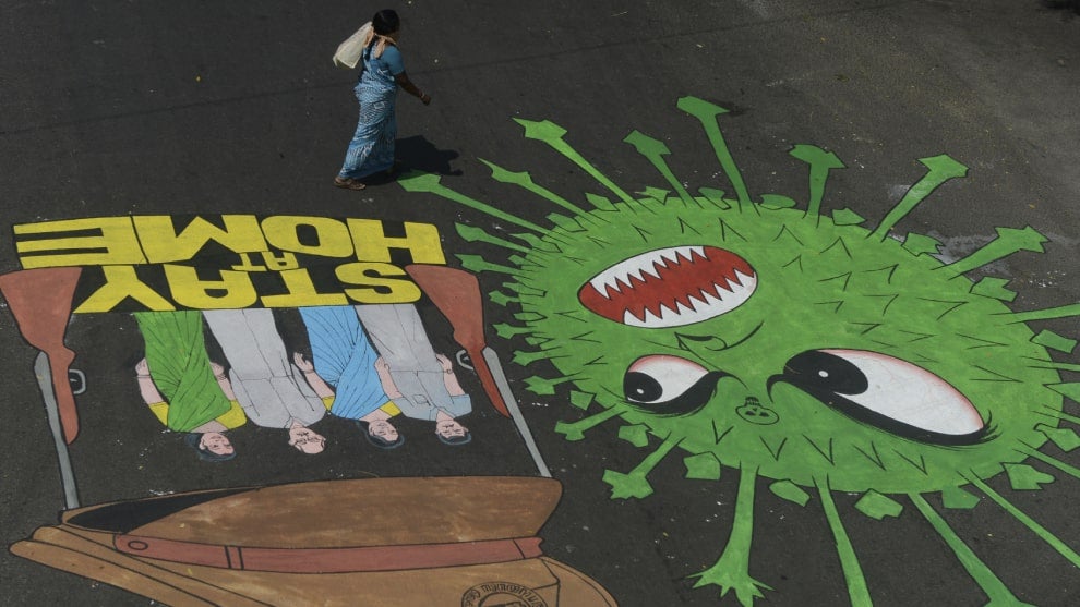 “Lo siento” el curioso castigo por violar la cuarentena en India