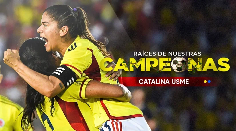 Catalina Usme es la máxima goleadora en la historia de la Selección Colombia femenina.