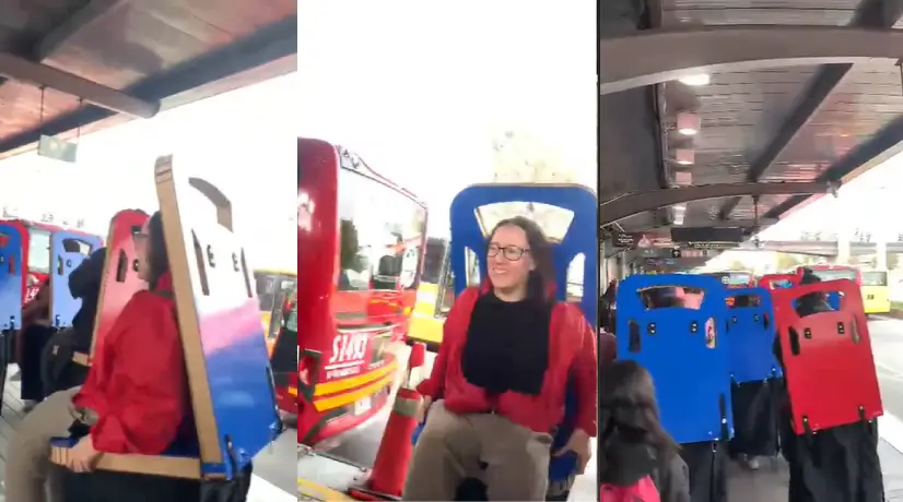 "Cede la silla": la jocosa campaña de TransMilenio que se hizo viral en redes sociales