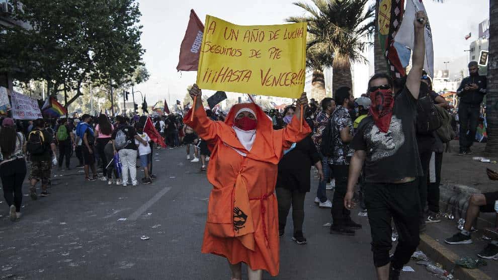 Más de 500 personas detenidas en Chile por graves hechos de violencia