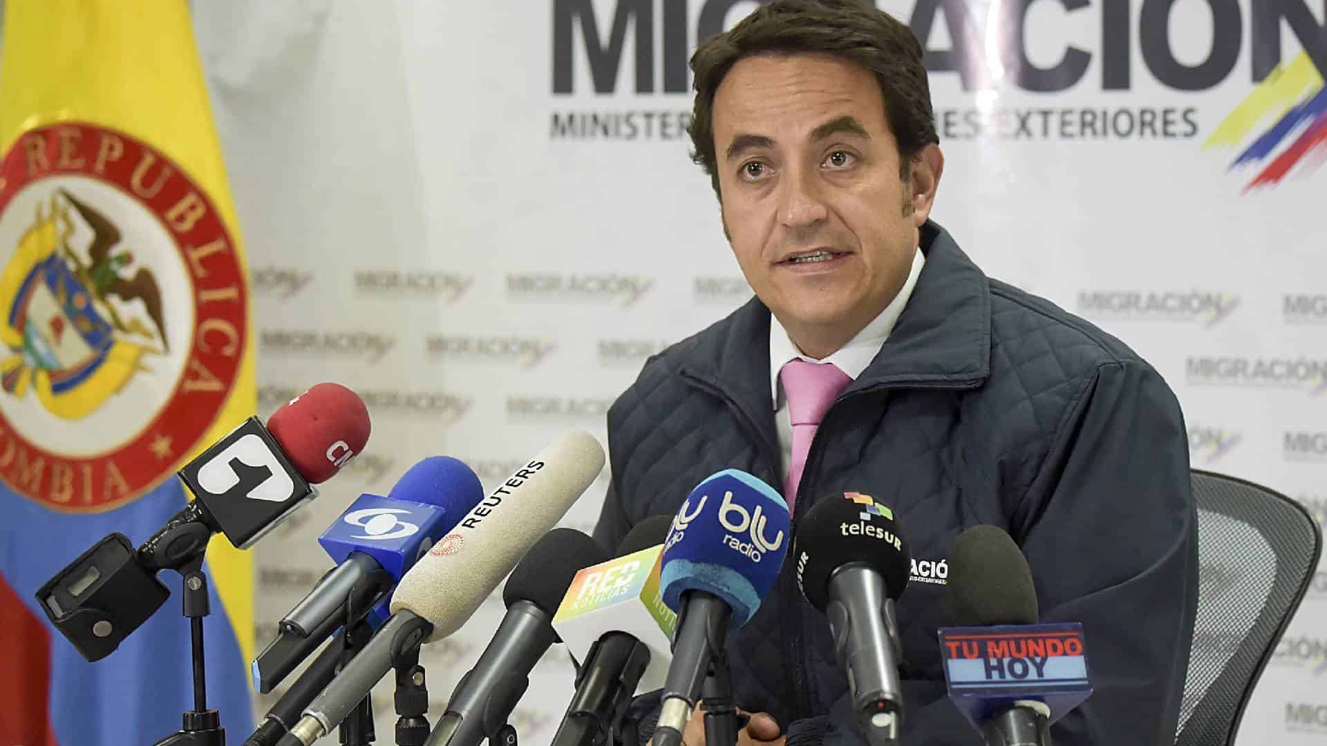Christian Krüger renunció a la dirección de Migración Colombia