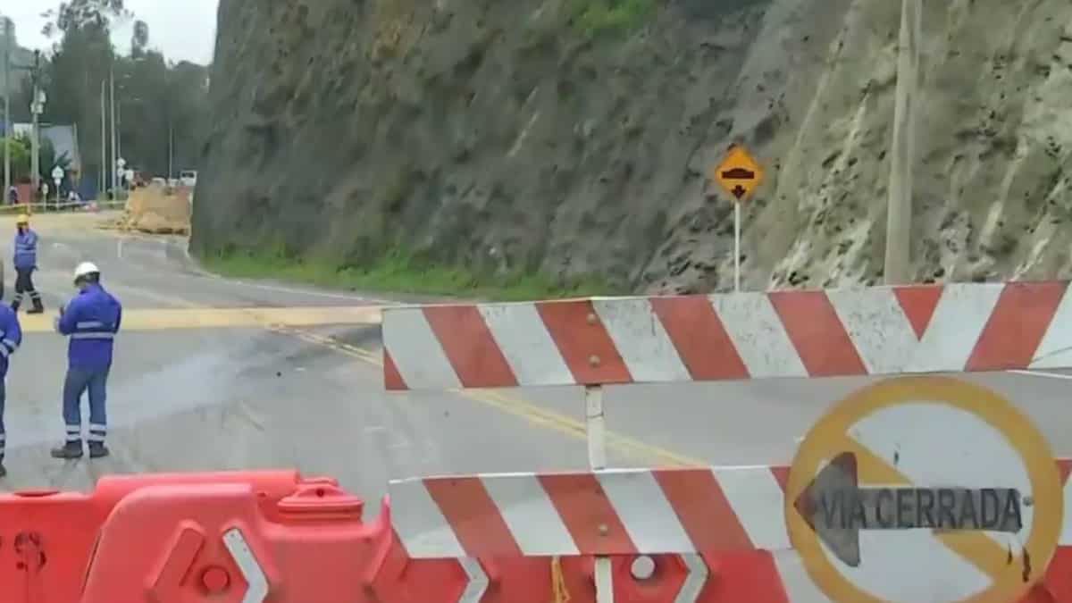 ¿Hasta cuándo permanecerá el cierre total de la vía a La Calera ...