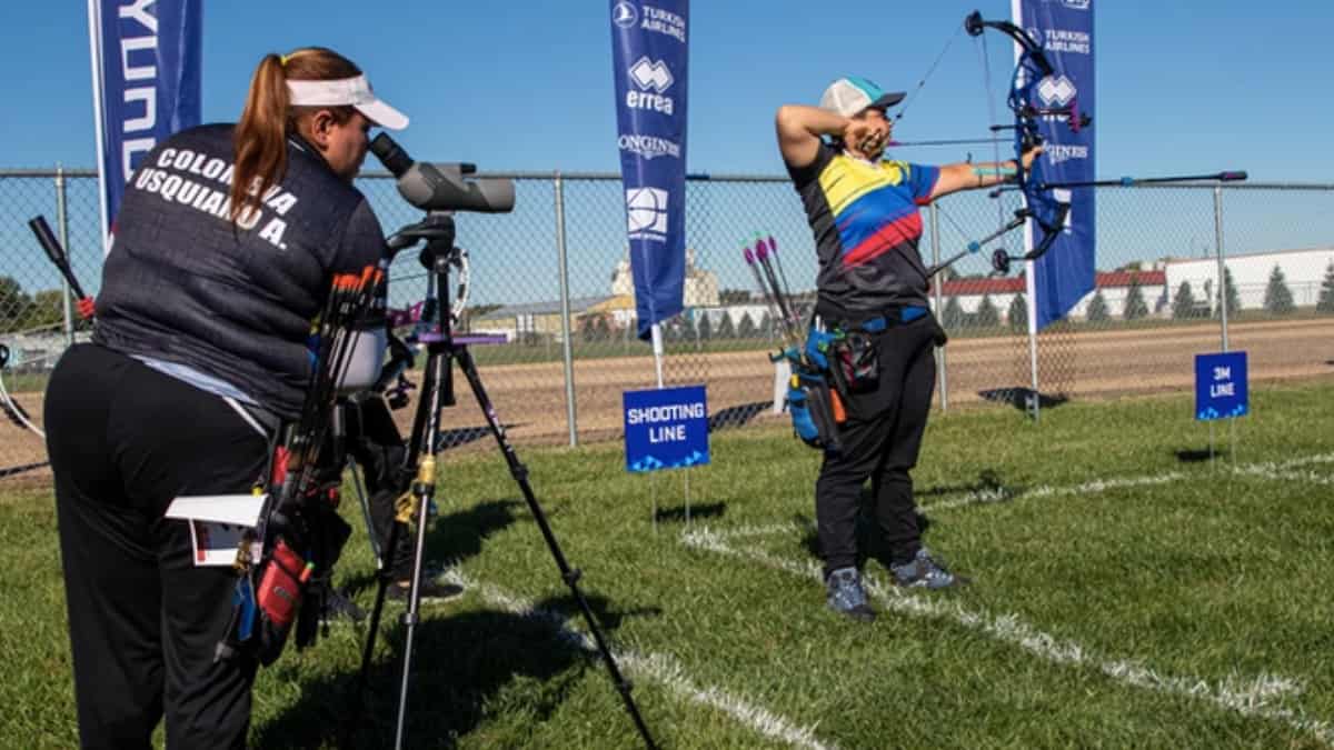 Colombia, campeona del mundo tiro con arco compuesto femenino
