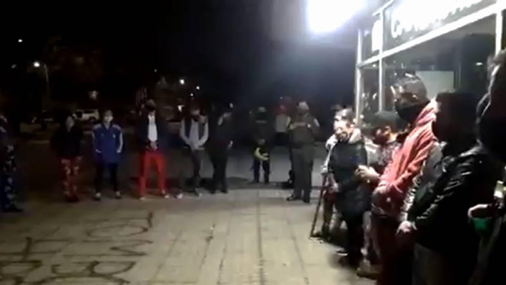 Vecinos del barrio Timiza defendieron por horas el CAI, para evitar que fuera atacado