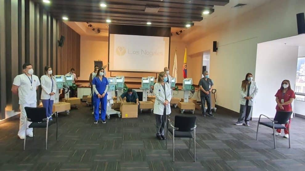 Estas son las primeras instituciones en Bogotá que recibirán los ventiladores donados por el Gobierno