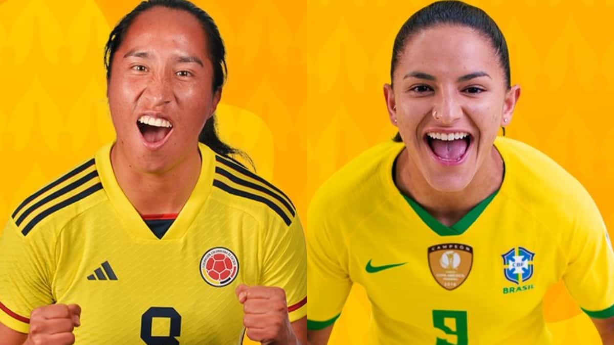 Alineaciones Colombia-Brasil, final Copa América Femenina 2022