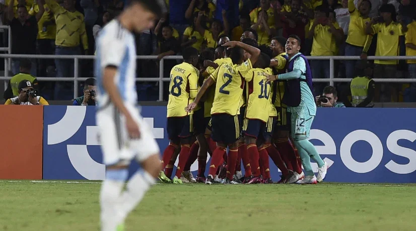 Gol Colombia 1-0 Argentina: Sudamericano