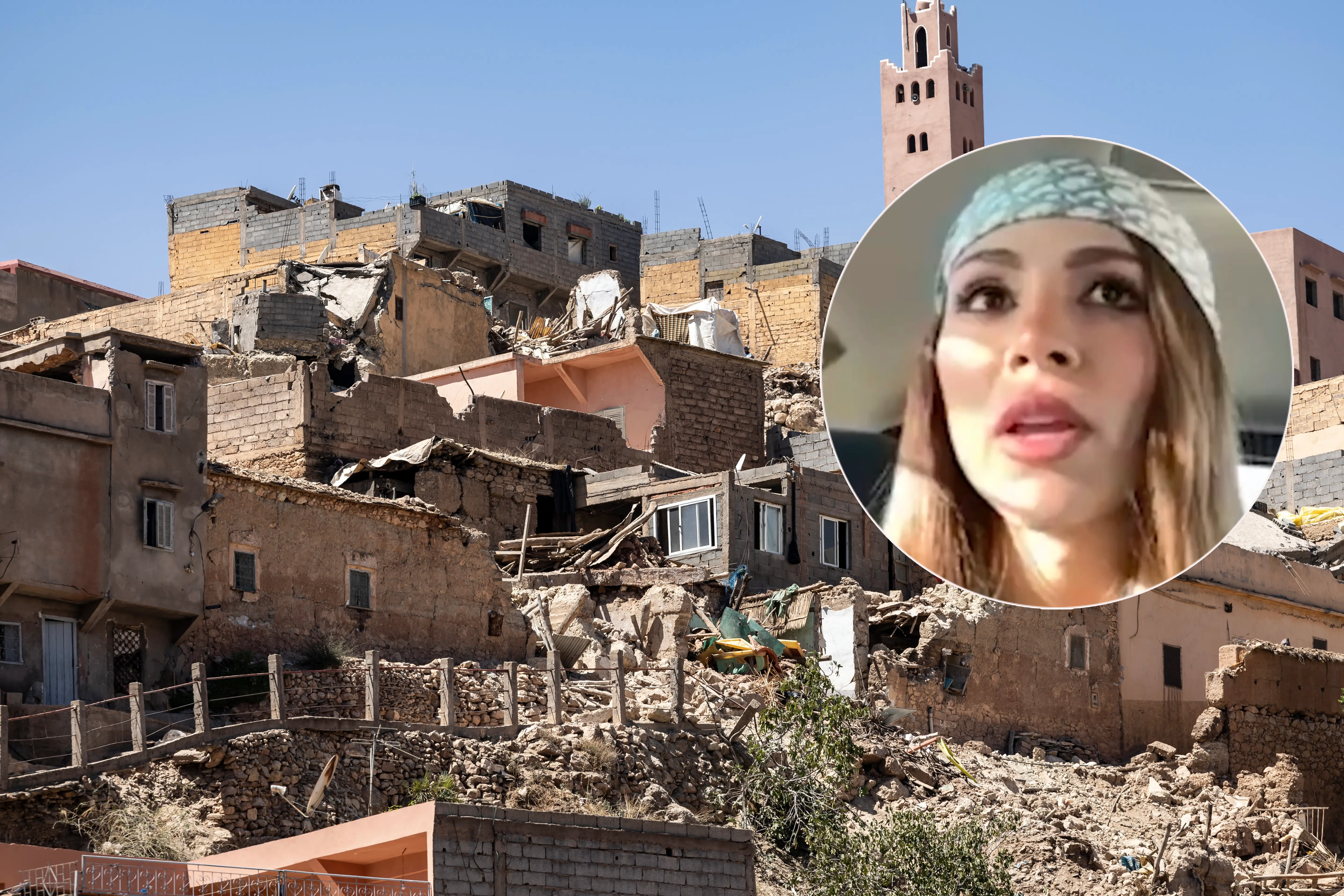 Valentina Valderrama, colombiana en Marruecos.