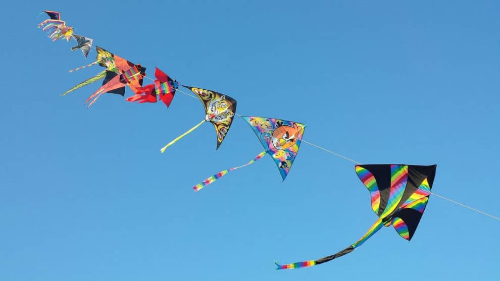 Vientos de agosto, ideales para el plan de elevar cometas