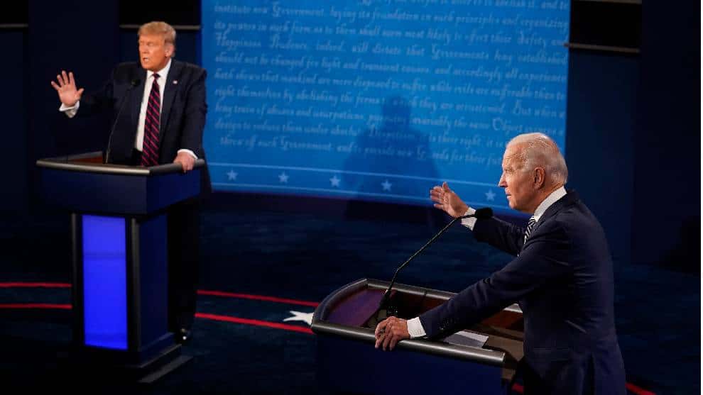 Micrófonos serán silenciados en el debate presidencial de Estados Unidos