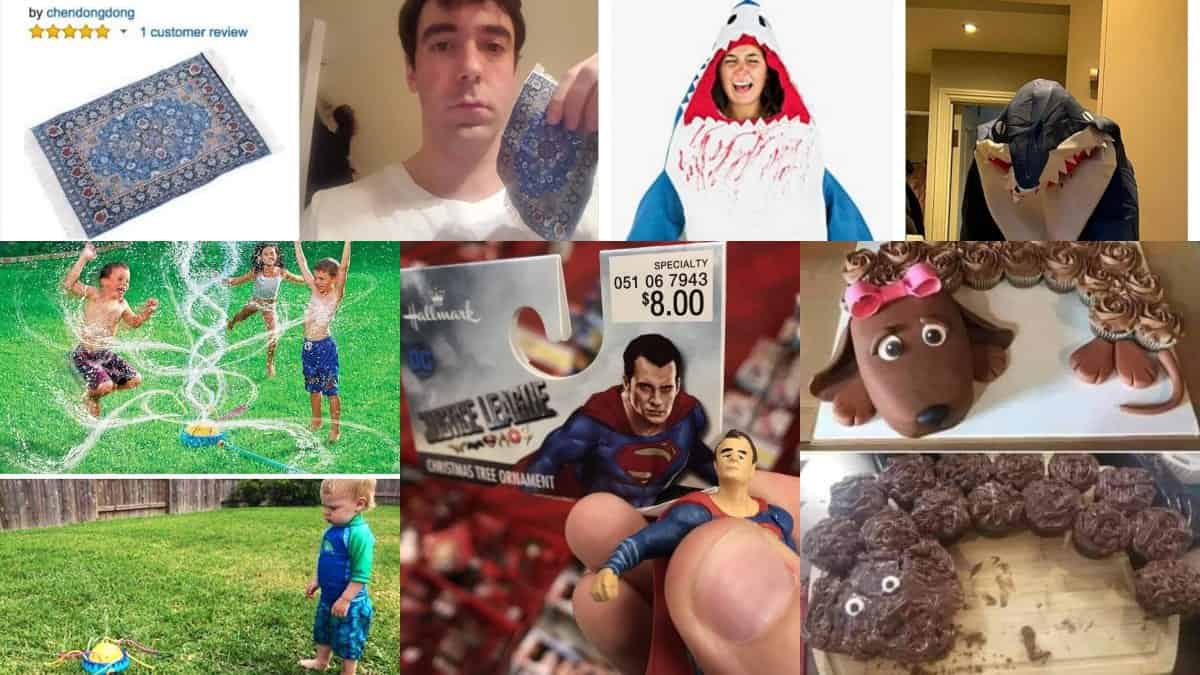 Compras fracasadas por internet.