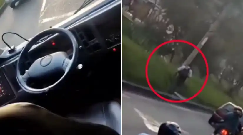 "Agarró sus cosas y se fue": conductor del SITP renunció el pleno viaje y dejó pasajeros botados