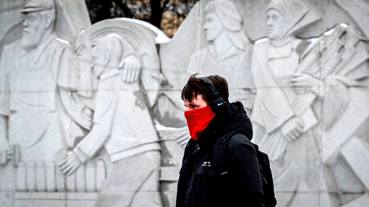 Contagios por coronavirus en Rusia