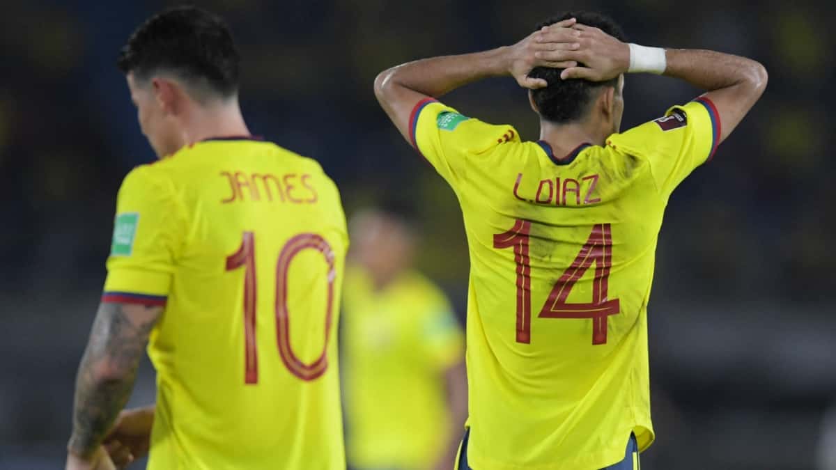 James Rodríguez y Luis Díaz, los 10 más valiosos de la Selección Colombia
