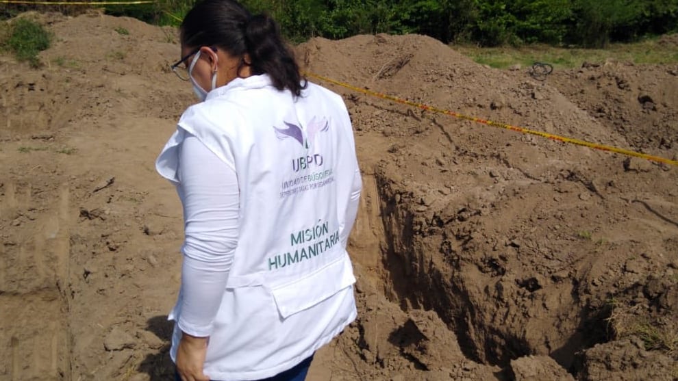 UBPD pide cuidado especial sobre fosa hallada en El Copey