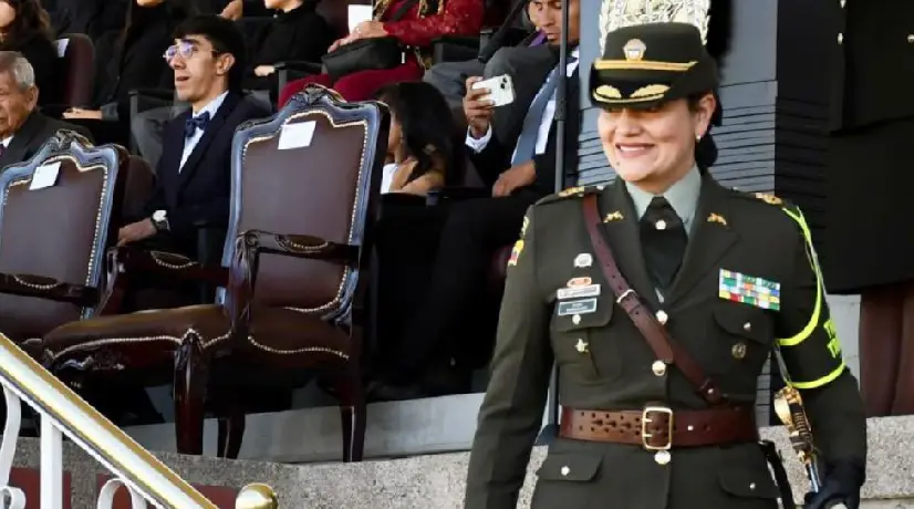 Histórico: La primera mujer coronel de Tránsito y Transporte de la Policía promete enfocarse en salvar vidas