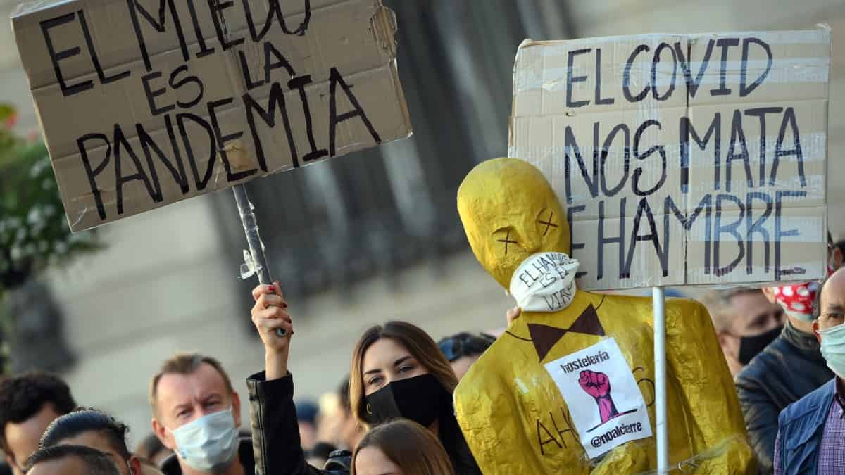 Covid afecta economía en España