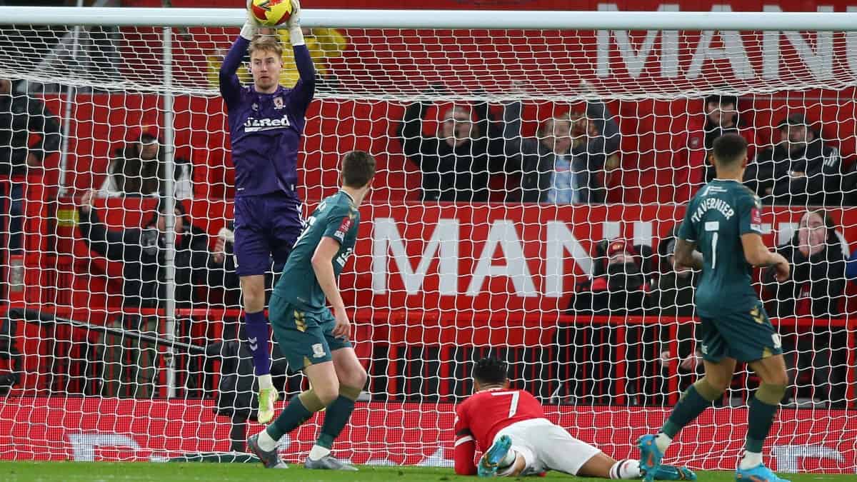 Manchester United, eliminado de la FA Cup por el Middlesbrough