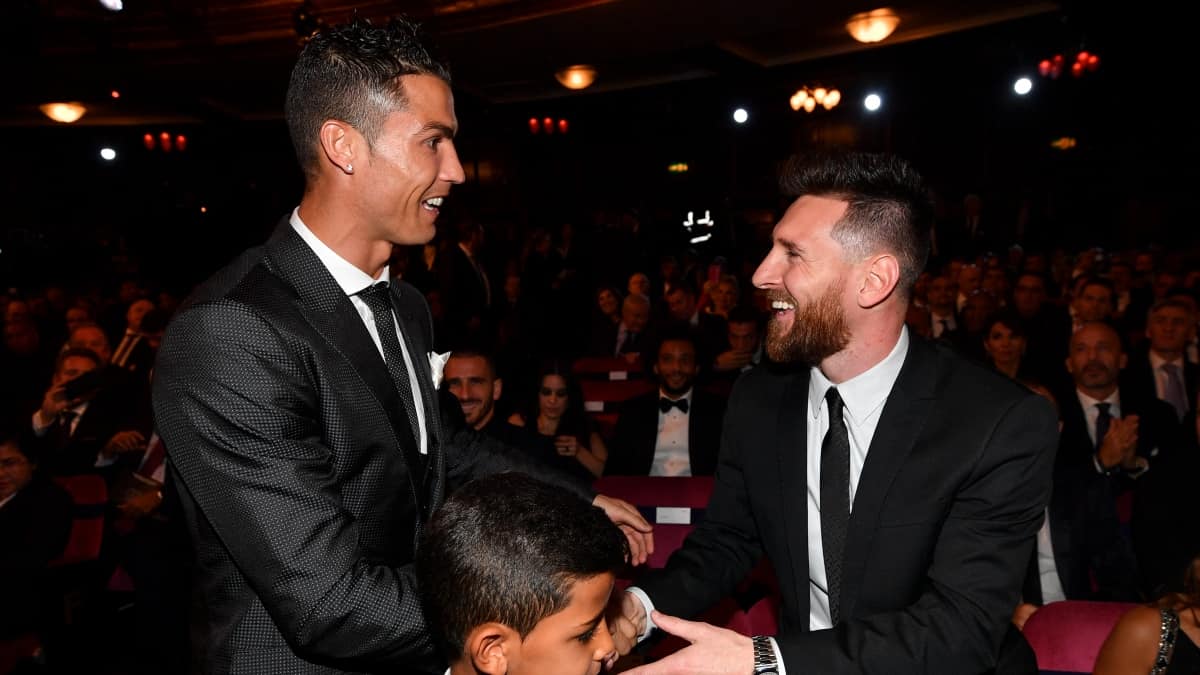Cristiano Ronaldo y Lionel Messi