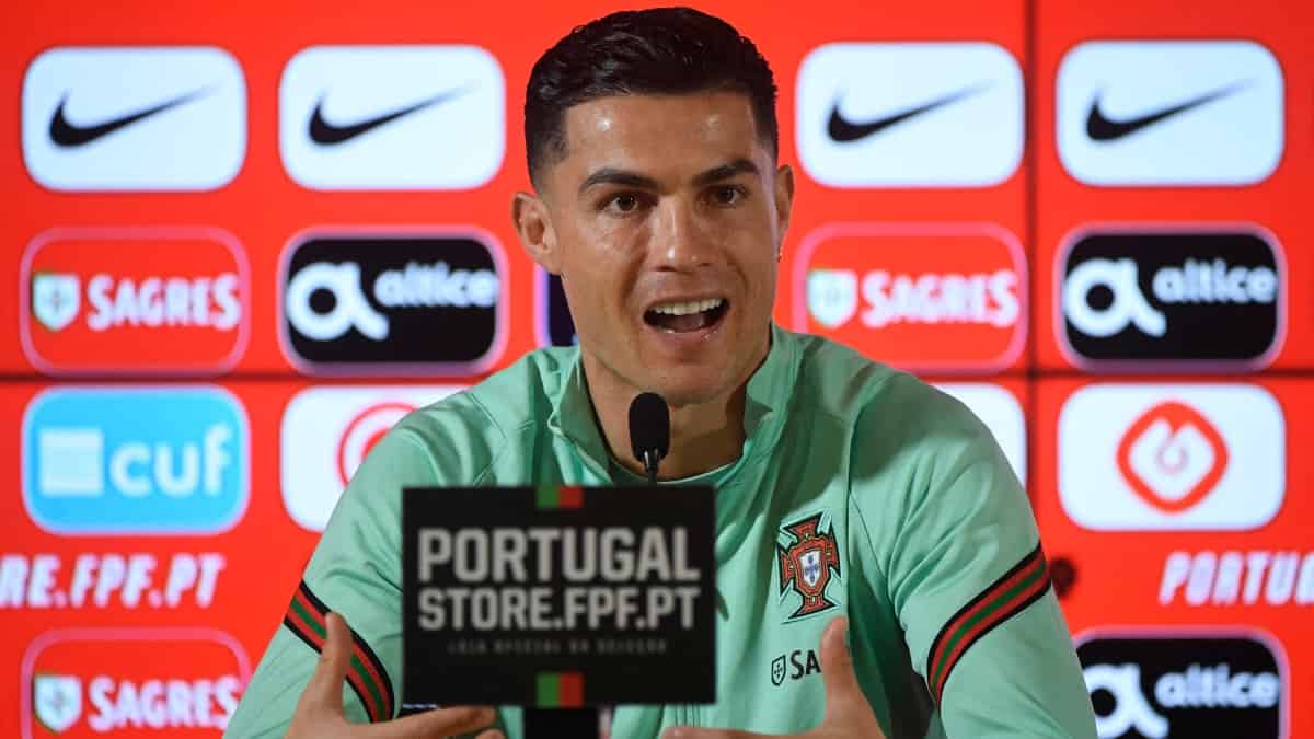 Cristiano Ronaldo, Portugal vs Macedonia del Norte