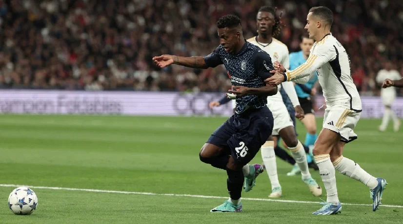 Cristian Borja demostró su desequilibrio en el Santiago Bernabéu: fabricó un penalti para el Braga