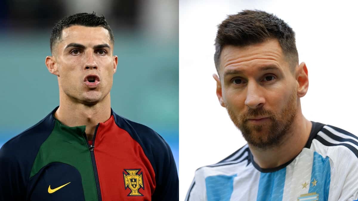 Cristiano Ronaldo y Lionel Messi