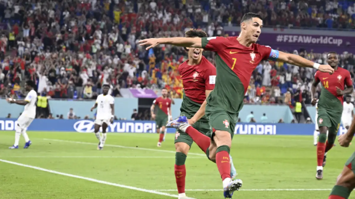 Cristiano Ronaldo rompe récord de los Mundiales