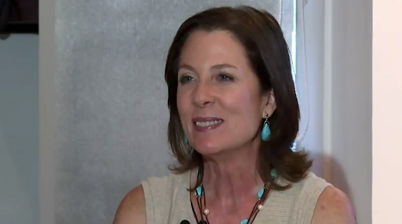 "Soy la vocera de los héroes que están en Venezuela": Cristina Vollmer de Burelli