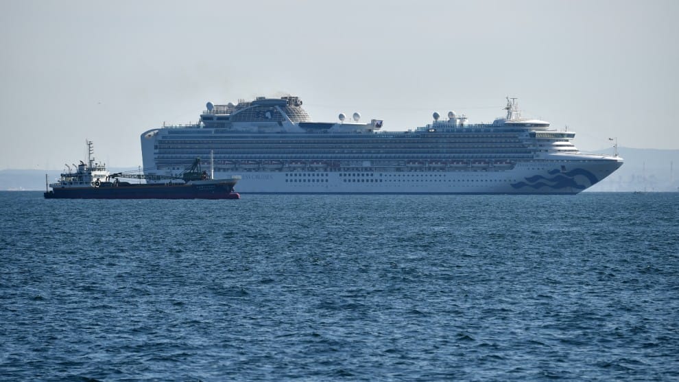 Crucero en cuarentena