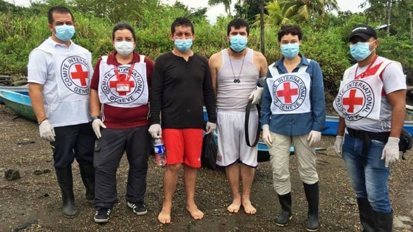 Cruz Roja confirma liberación de tres secuestrados en el Cauca