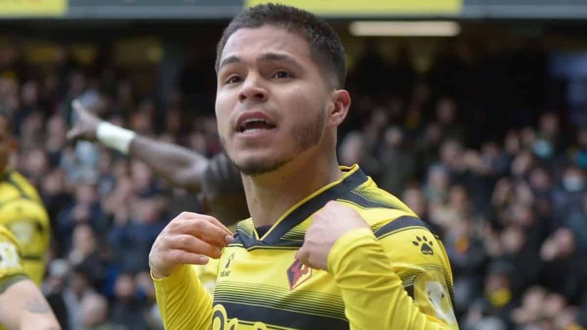 Juan Camilo 'Cucho' Hernández, Southampton 1-2 Watford: Premier League