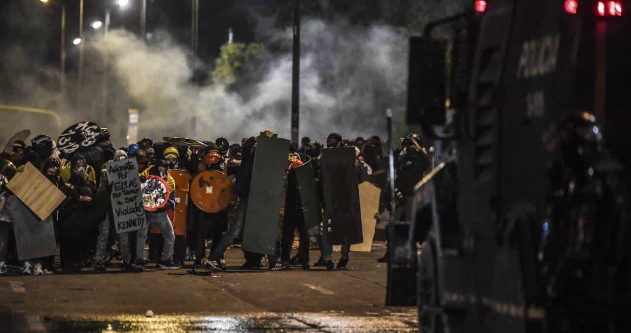 Comité del paro cuestiona decisión de militarizar Portal Américas