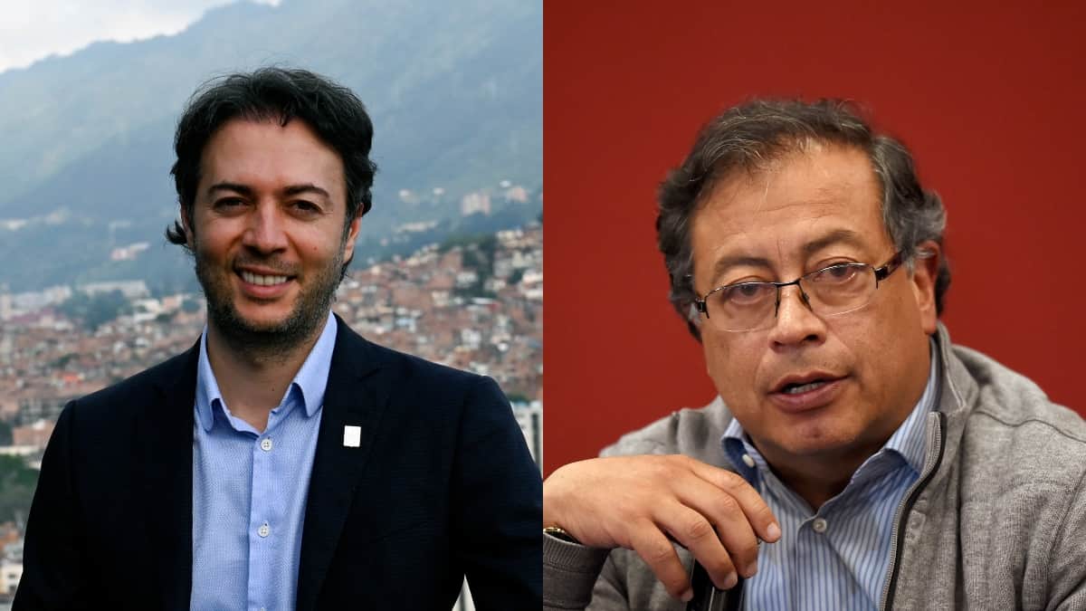 Daniel Quintero y Gustavo Petro