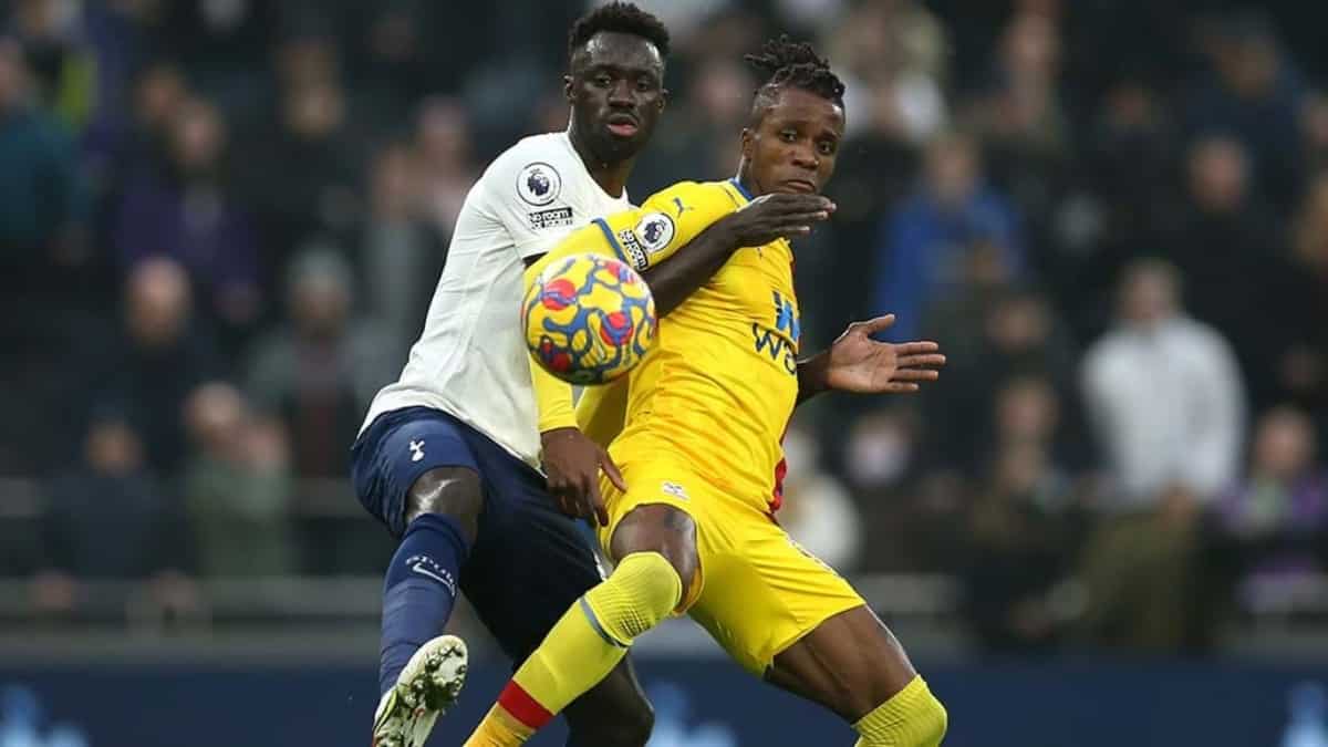 Dávinson Sánchez y Wilfried Zaha