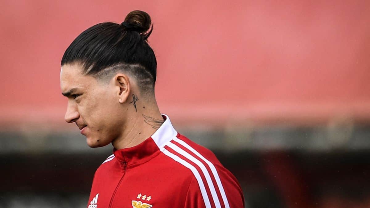 Darwin Núñez, futuro socio de Díaz en Liverpool