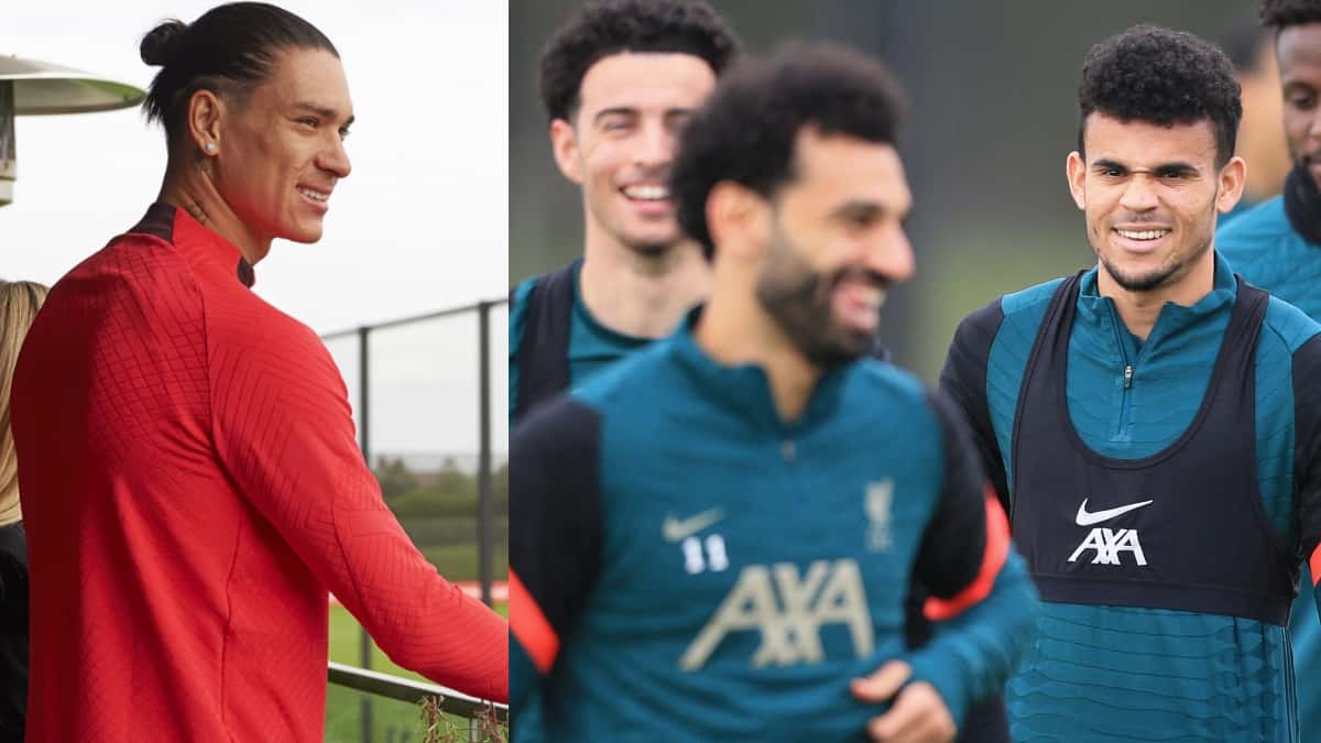 Darwin Núñez sobre Luis Díaz en Liverpool